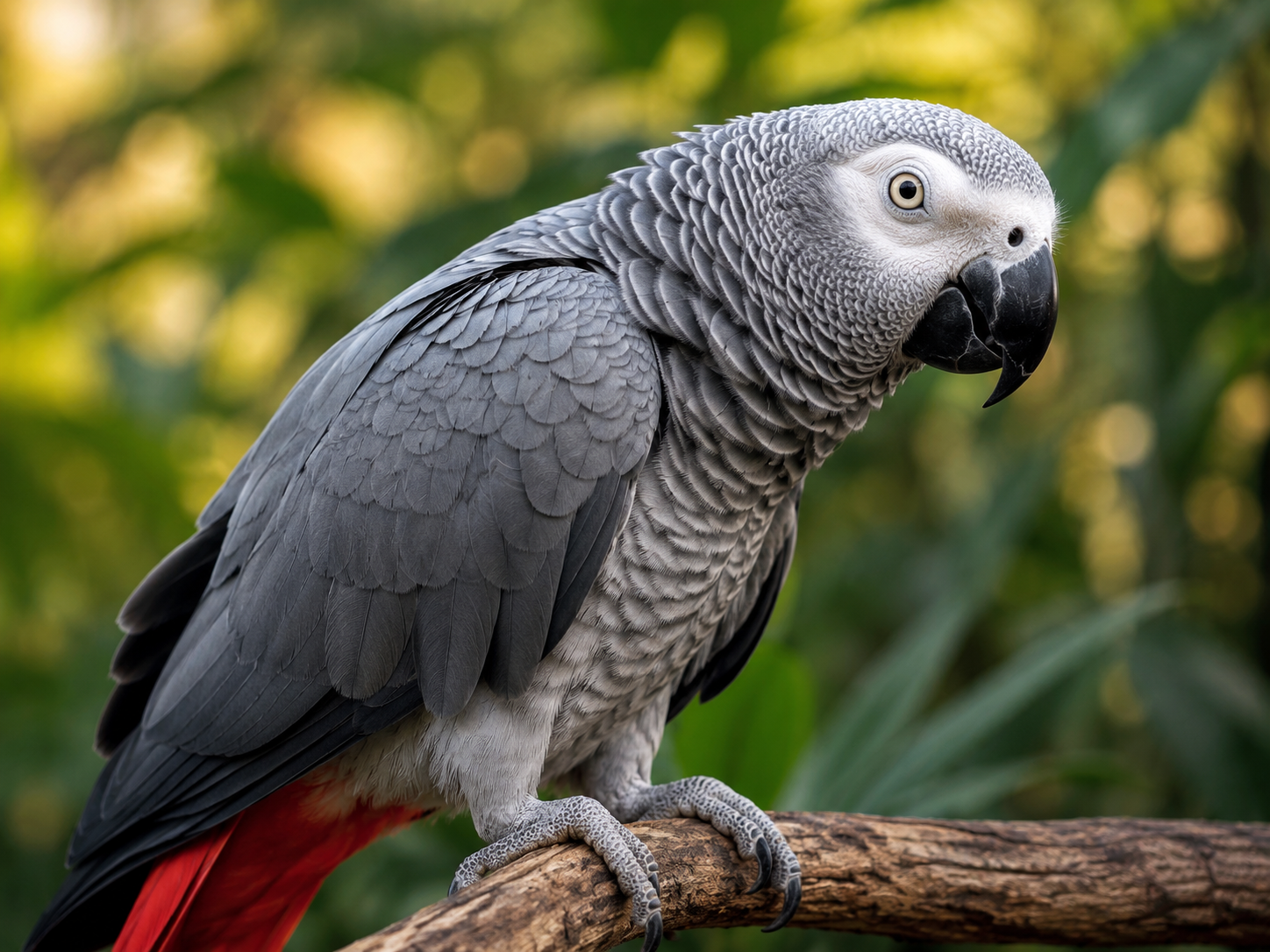 Milo, a African Grey looking for a new home